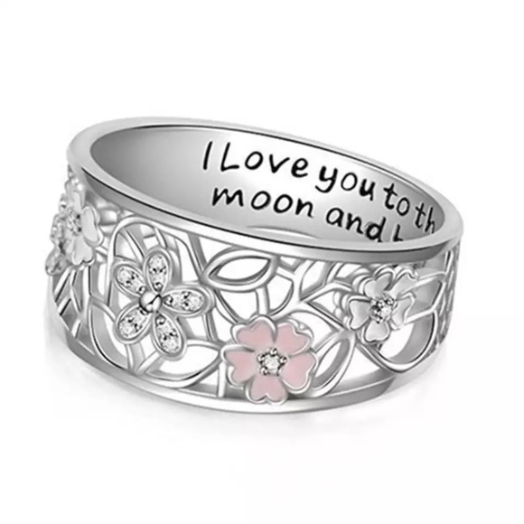 Mother’s Day ring size 9 I love you to the moon - Picture 2 of 3